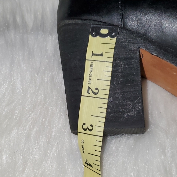 Modern Vintage Size 39.5 Black Leather ⚫Boots - Picture 9 of 9